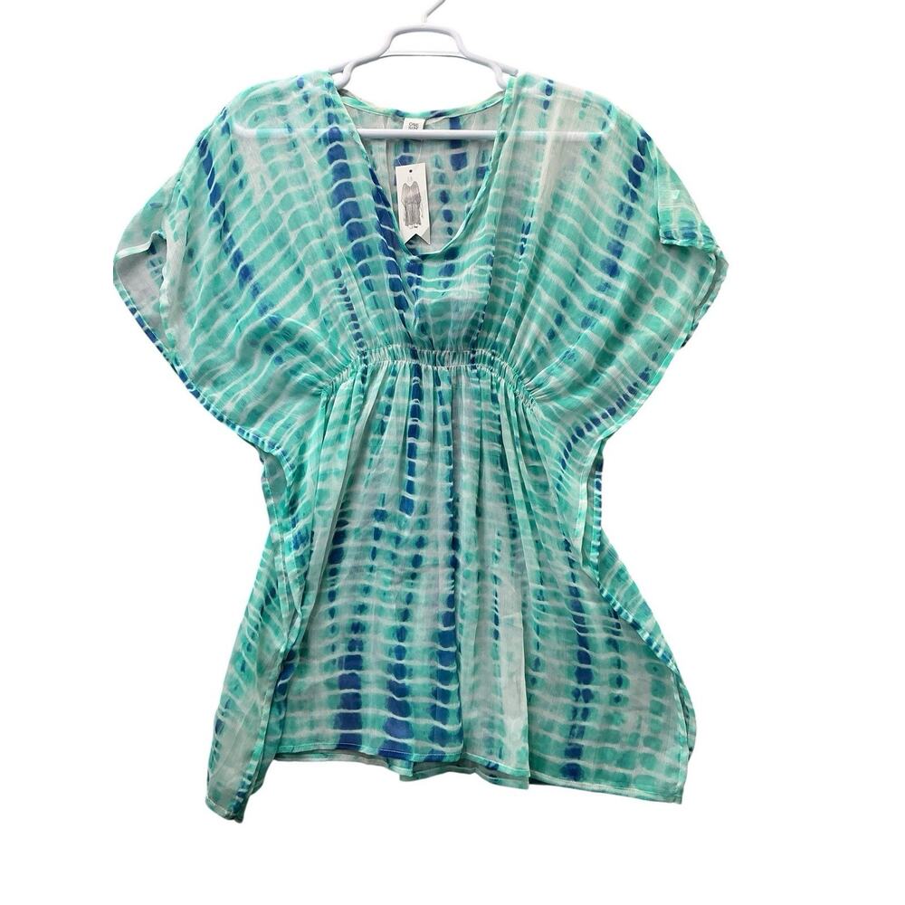 Pineapples Hawaii Tie Dye Beach Cover Up NWT - Picture 9 of 15